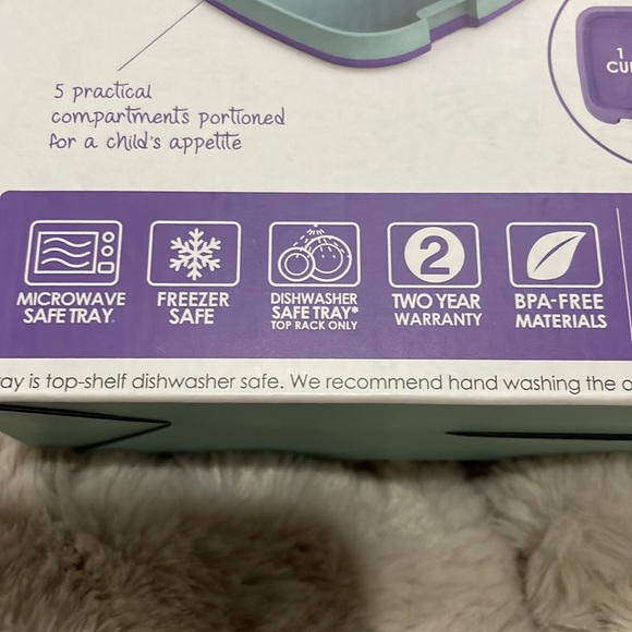 Bentgo mermaid lunch box new open box - Picture 7 of 11